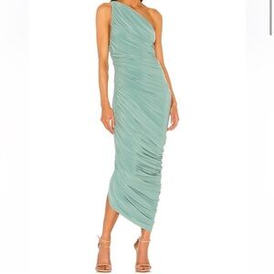 Norma Kamali // Diana Gown Vintage Mint XS